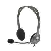 LOGITECH HEADSET PC, H110 STEREO HEADSET (981-000459)